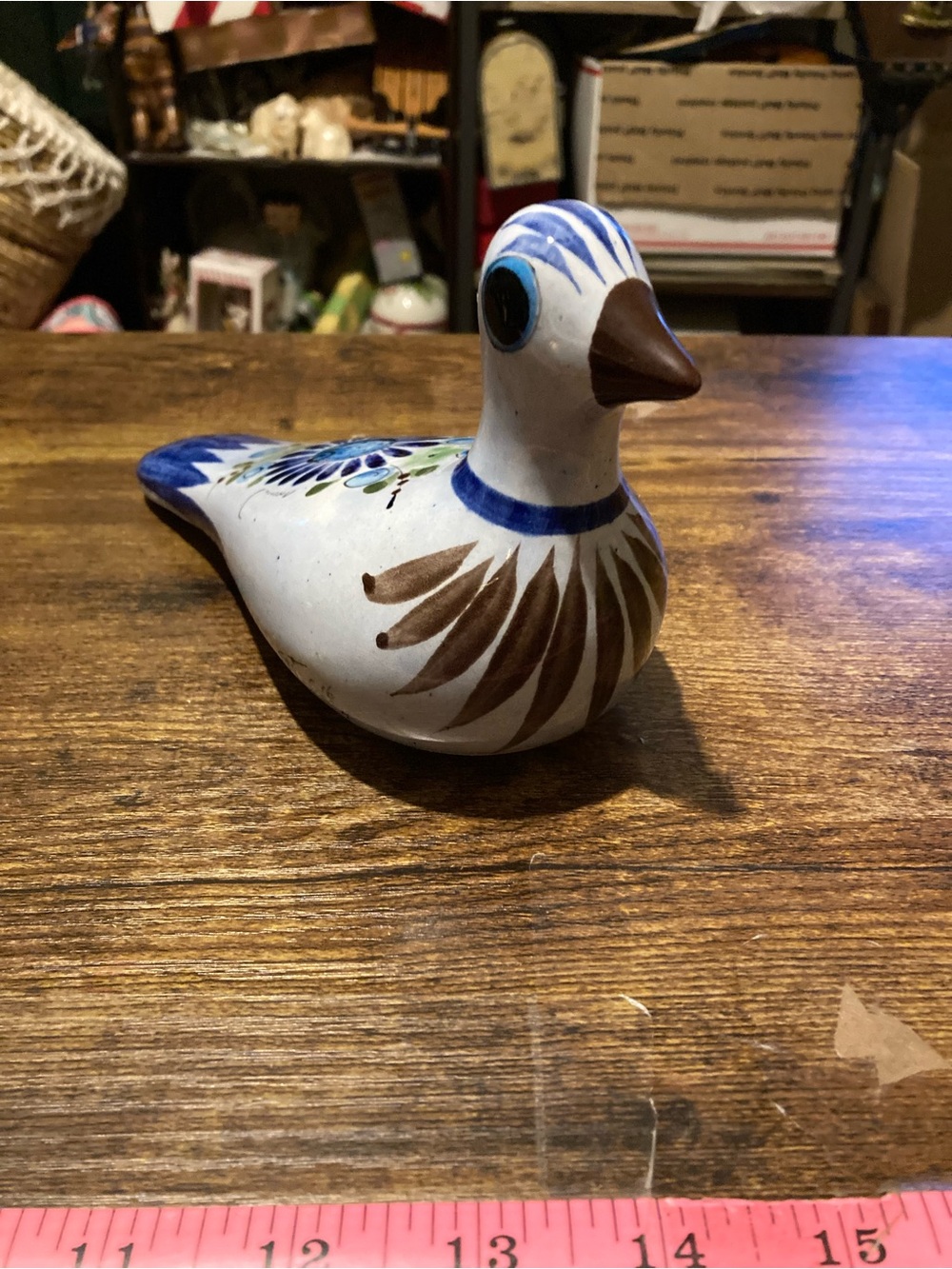 Vintage Tonala bird figurine - Picture 9 of 9
